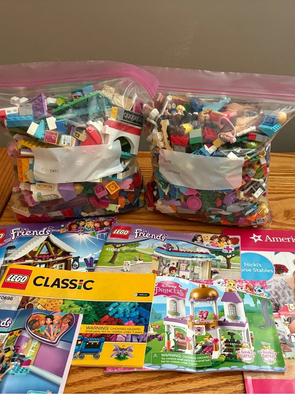 LEGO Friends Disney Princess Classic Mega Bloks Lot 8+ Sets